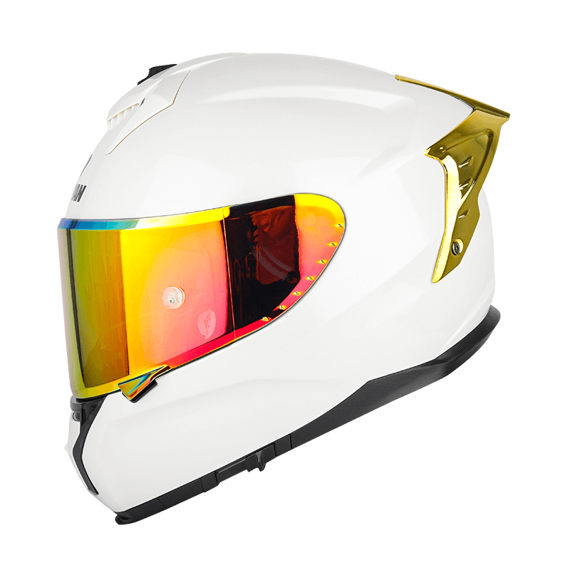 SM961-S pearl white-gold spoiler