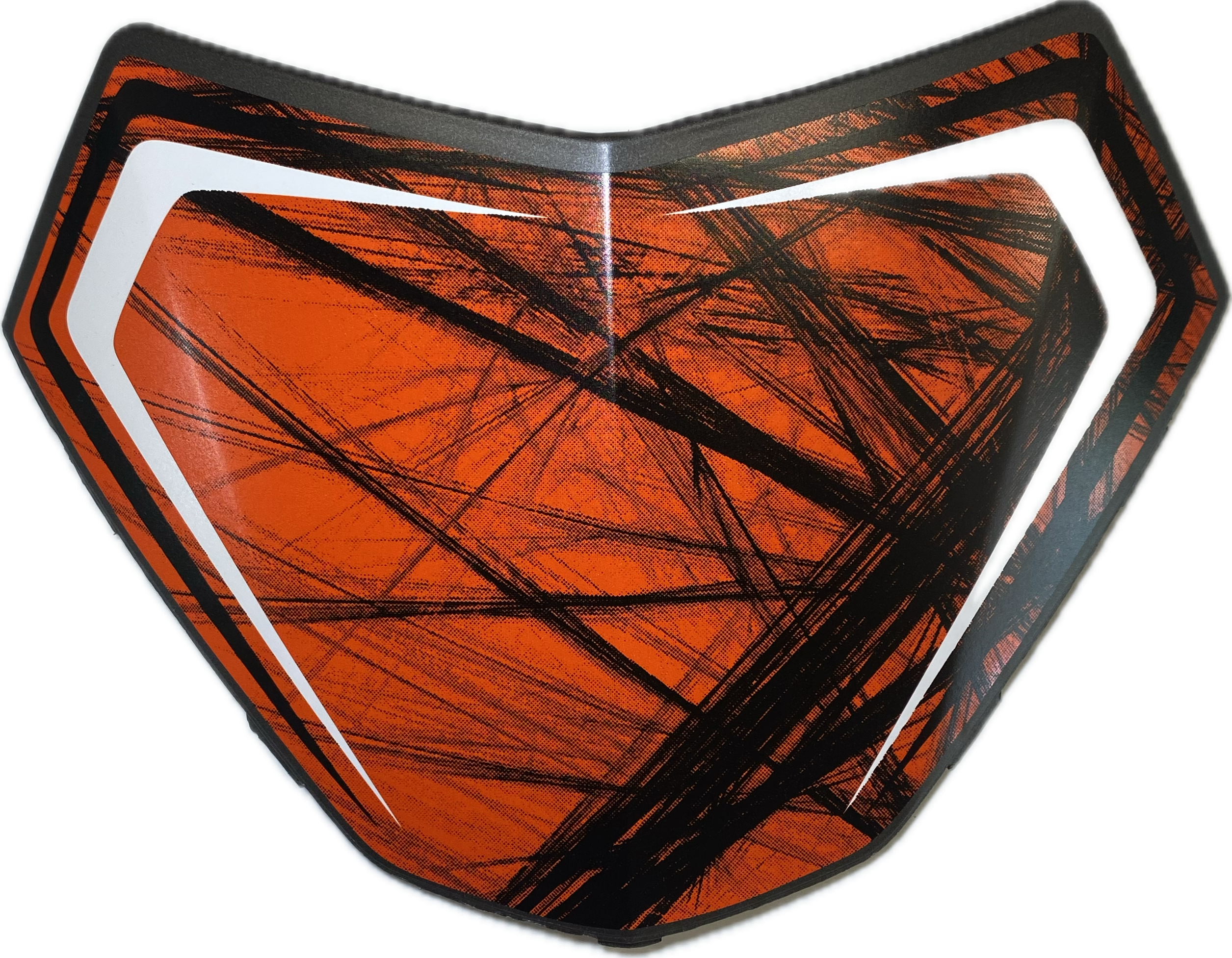 Козырек фары FUEGO TEKKEN 250 2022/23 (оранжевый)