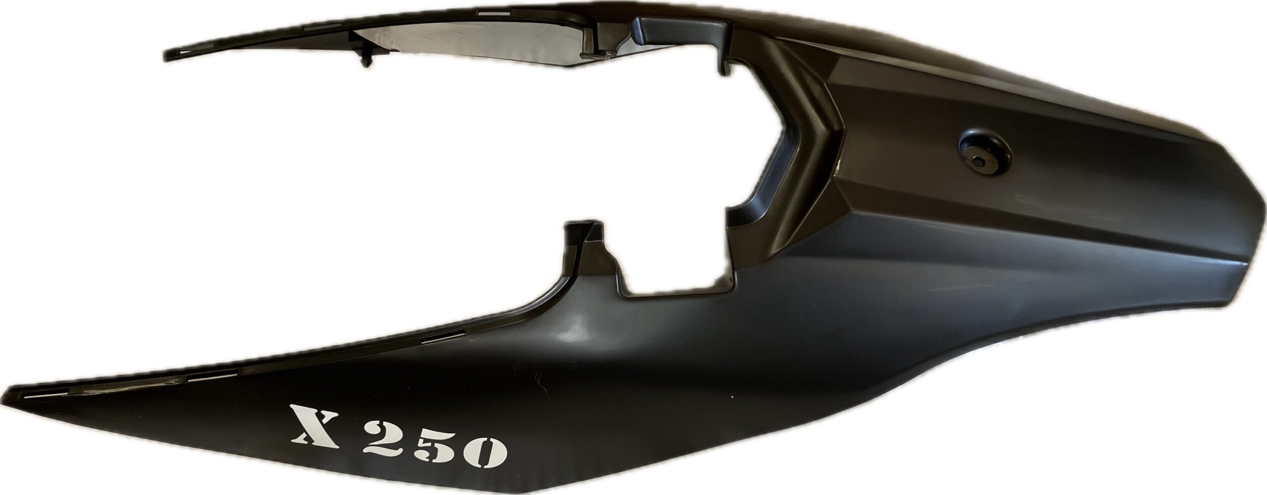 Пластик задний Минск X250 черный