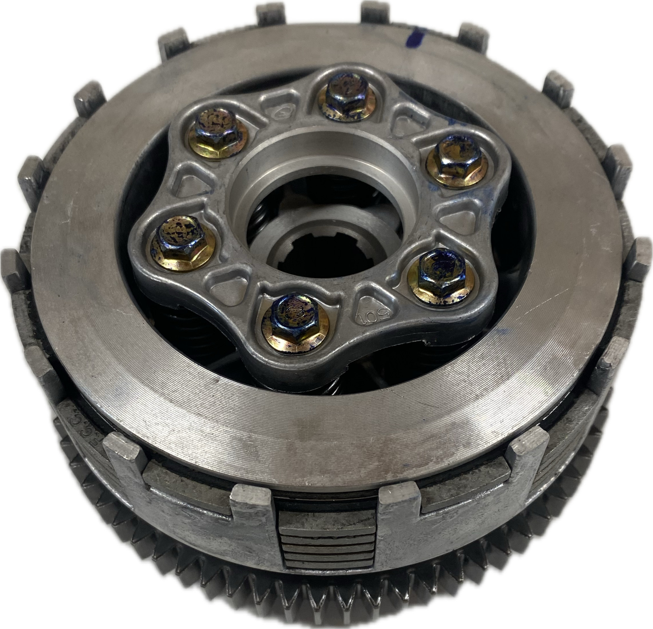 Корзина сцепления в сборе FUEGO 166FMM (Loncin RE250)