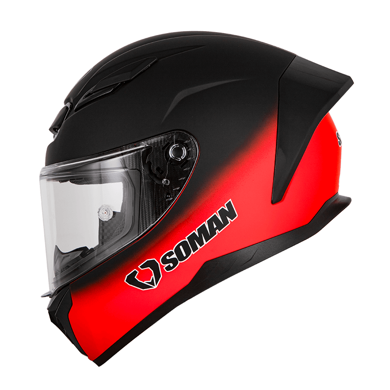 SM973 two tone black red