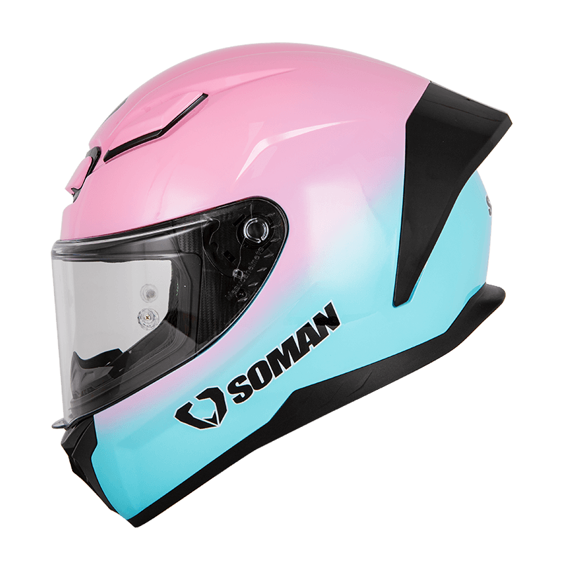 SM973 two tone blue pink